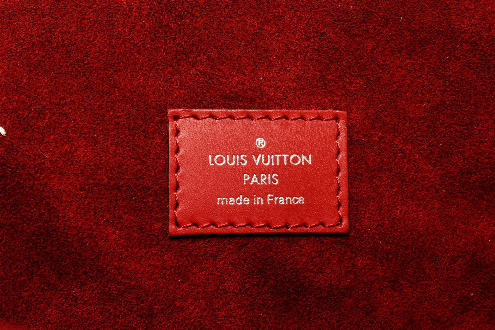 Louis Vuitton Red Epi Leather Christopher PM Backpack Bag