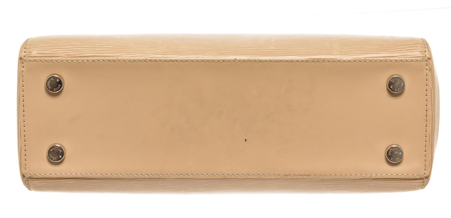 Louis Vuitton Beige Epi Leather Brea MM Satchel Shoulder Bag