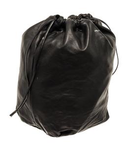 Saint Laurent YSL Black Leather Teddy Shopping Tote