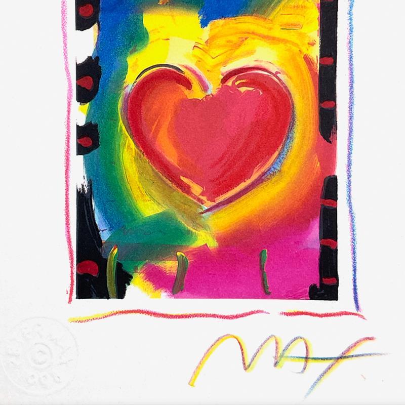 Heart Series I by Peter Max