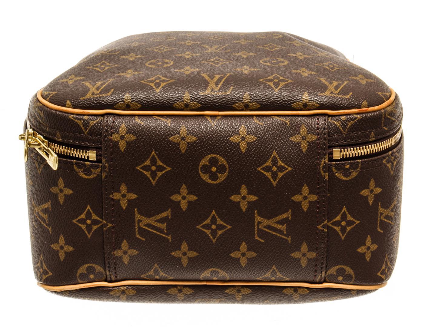 Louis Vuitton Brown Monogram Canvas Excursion Handbag
