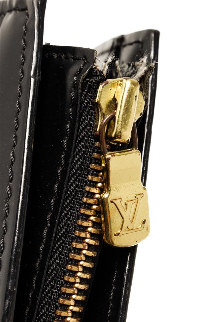 Louis Vuitton Black Epi Leather Riviera Handbag