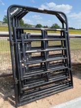 1 - Priefert Heavy Duty Bow Gate 6' Wide x 7.5' Tall SOLD ONE PER LOT