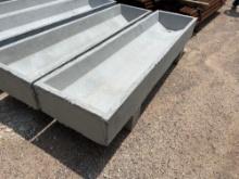 Unused 8' Tapered Bottom Concrete Trough - ONE PER LOT