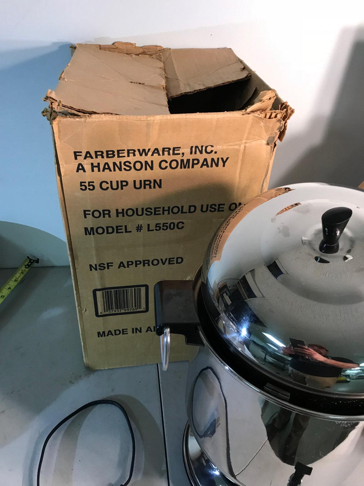 Farberware 55 Cup Coffee Urn, Model L550C