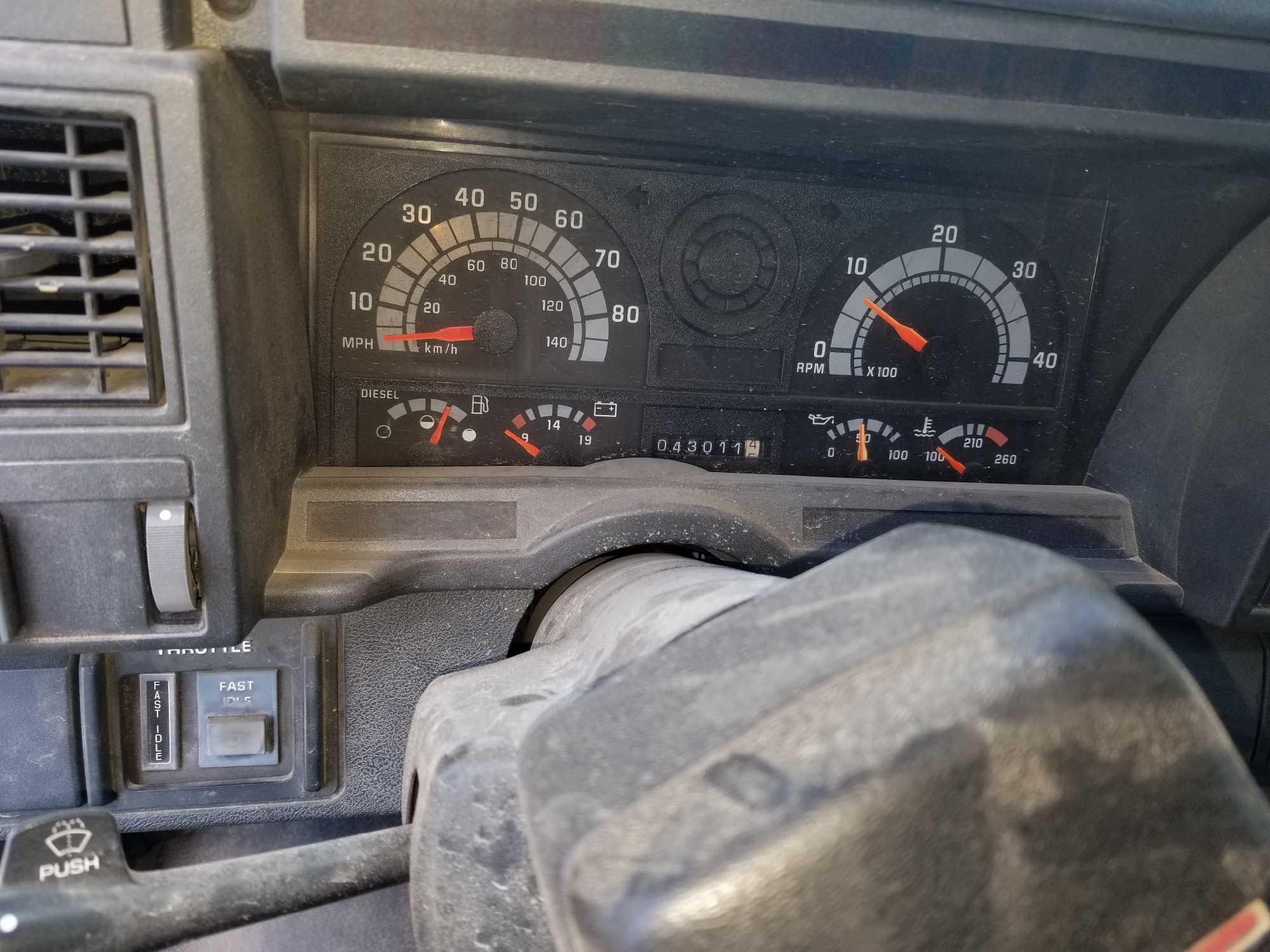 1999 GMC 7500 DUMP TRUCK