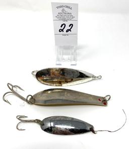 Johnson?s Sprite, Bug Doctor 285 and Johnson?s Minnow Lures