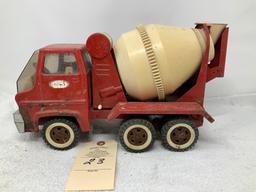 Vintage Tonka red pressed steel cement truck