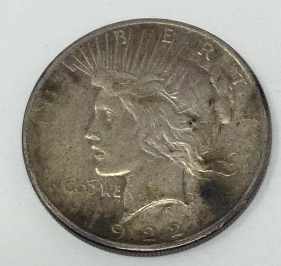 1922 Peace Silver Dollars (4)