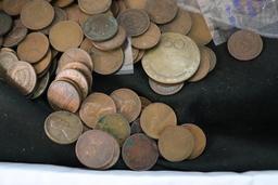 Large Quantity Of Pennies