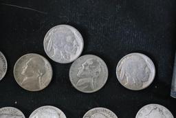 Large Quantity Of Buffalo Nickels