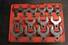 Jumbo Crows Foot (14) Piece Wrench Set