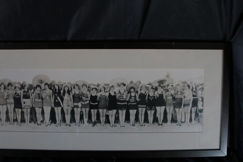 Panoramic Photo Girls 1 Piece suits 42" Wide 12" Tall Bathing Beauties