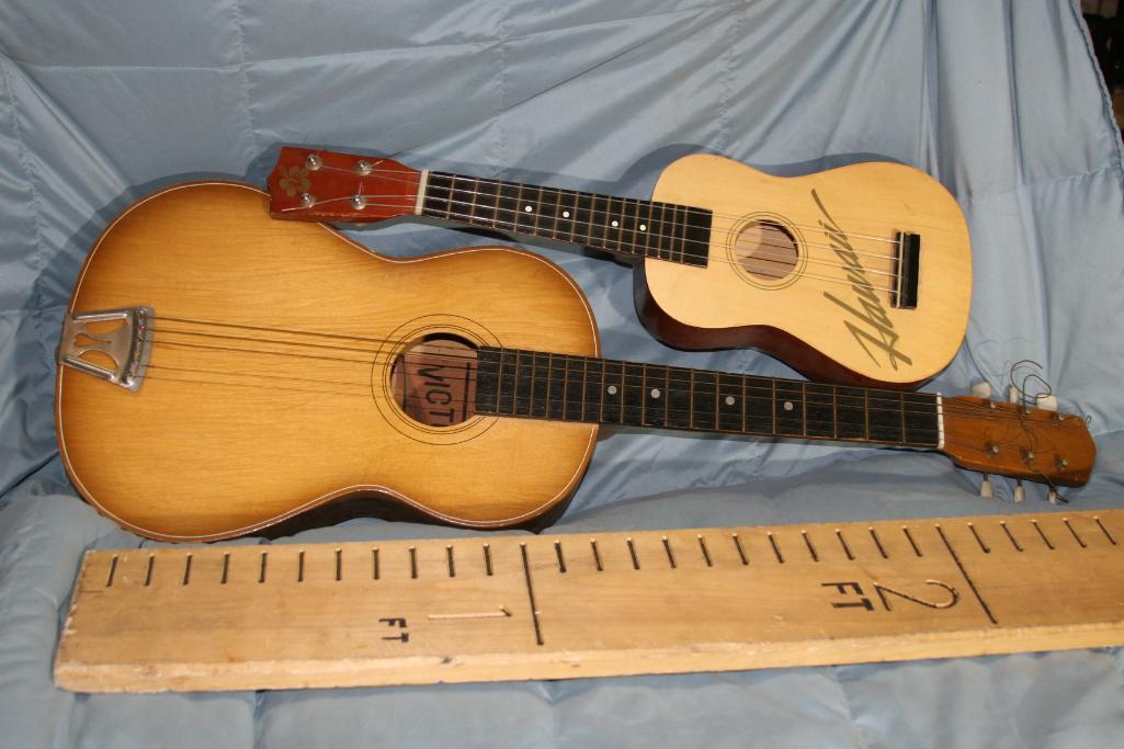 Acoustic Guitar and Ukulele
