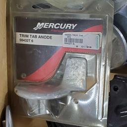 Box Mercury Volvo OMC marine starter outboard anode trim tabs bearings zinc rings prop wrench