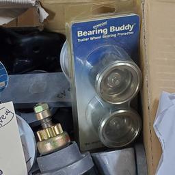 Box Mercury Volvo OMC marine starter outboard anode trim tabs bearings zinc rings prop wrench