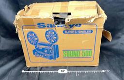 Vintage Sanyo Super 8/Single 8 Sound-500