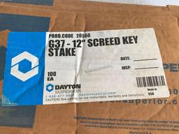 12 in Screed Key Stakes