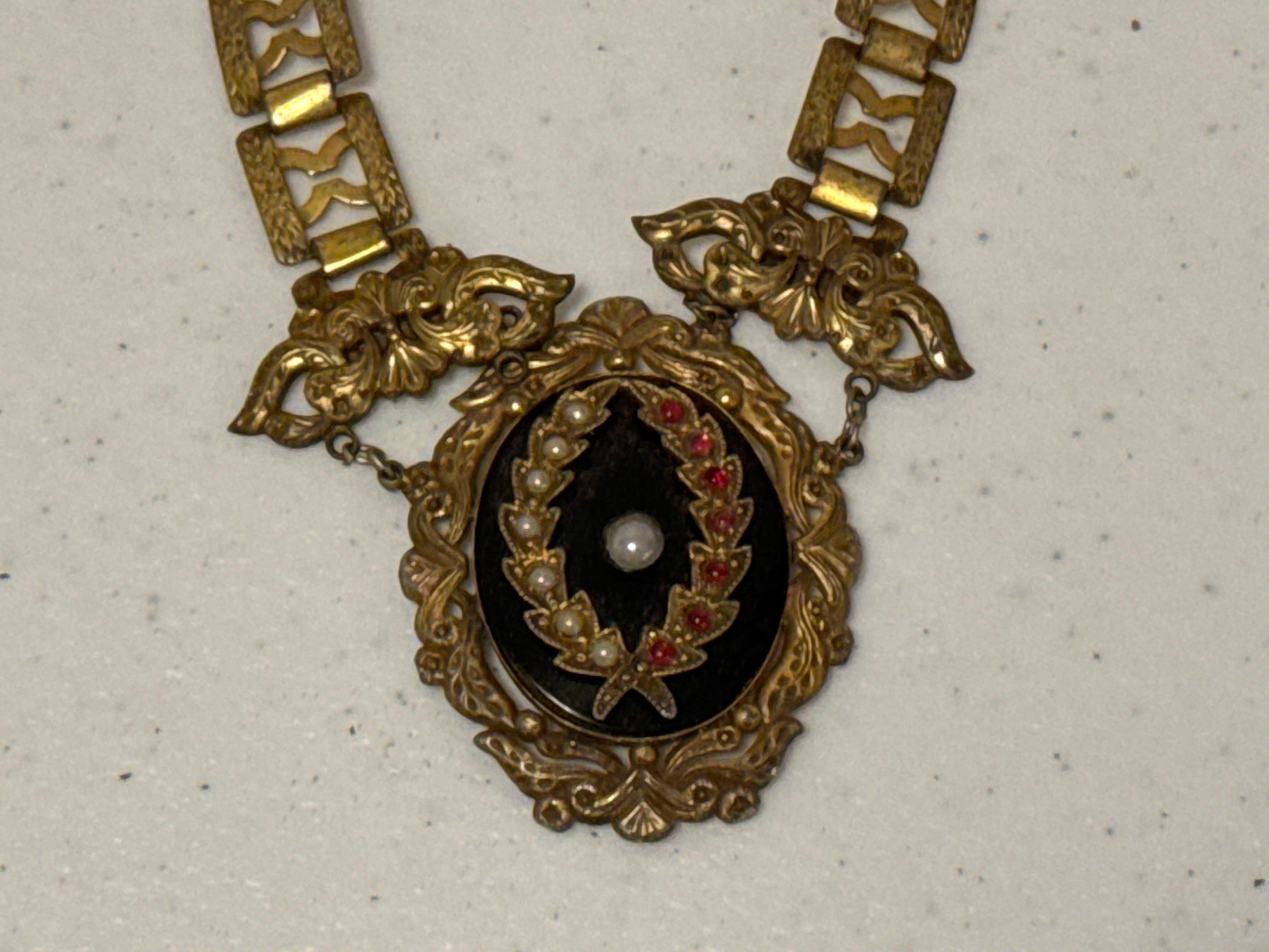 Vintage Necklace, Pendants & Wheat Penny