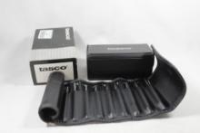 Tasco #30 bore sighter in box and roll-up case. Like new. See item # 640.