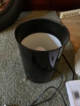 Vtg Lasko Floor Fan with Heater and Lamp