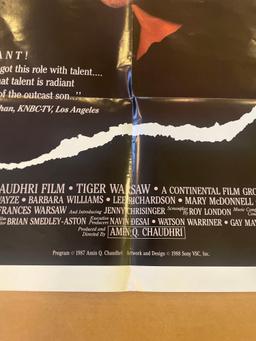1988 Patrick Swayze Tiger Warsaw Movie Poster