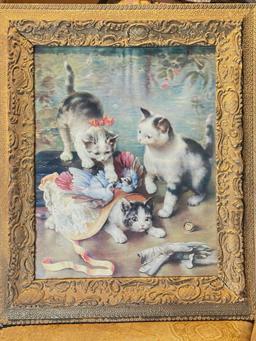 Framed Print of Kittens