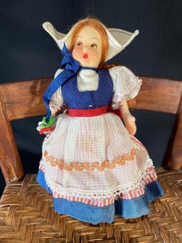 9" Antique Boy bisque doll