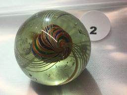 Solid Core Style Swirl 1 1/2 in. Marble