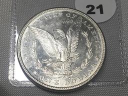1881-S Morgan Dollar, UNC, PL
