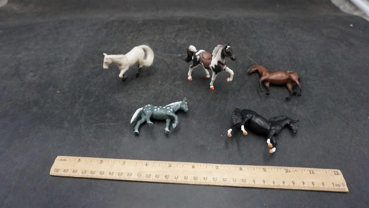 5 - Toy Horse Figurines