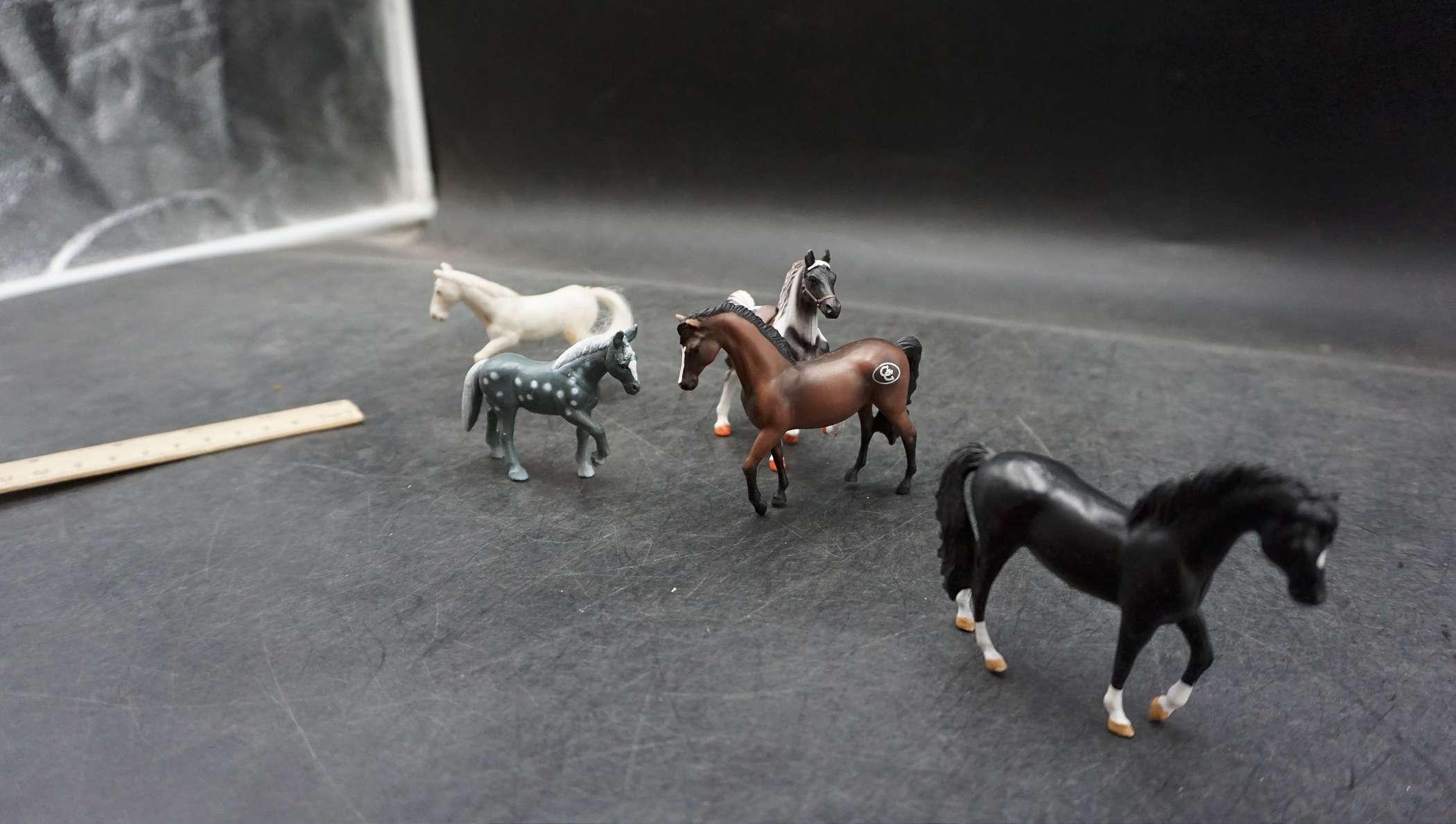 5 - Toy Horse Figurines