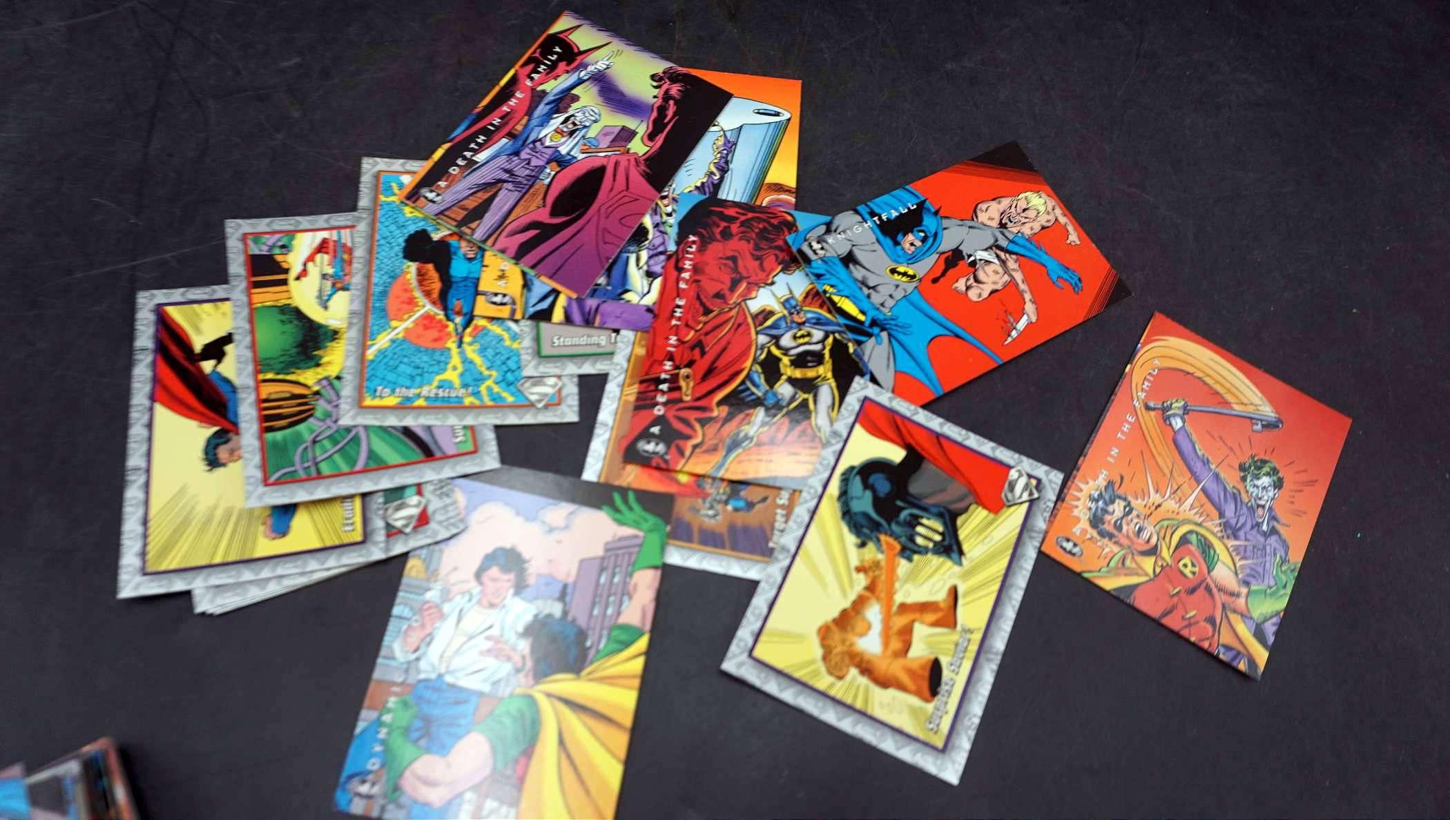 90'S Batman And Superman Cards