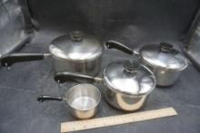 4 - Revere Ware Pans