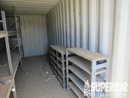 (19-53) CIMC 8'W x 20'L Shipping Container w/ Tool