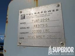 (19-26) TULSA POWER TUAF-20-04 Hyd Drill Line Spoo