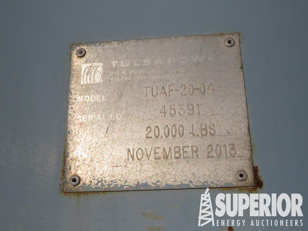(19-27) TULSA POWER TUAF-20-04 Hyd Drill Line Spoo