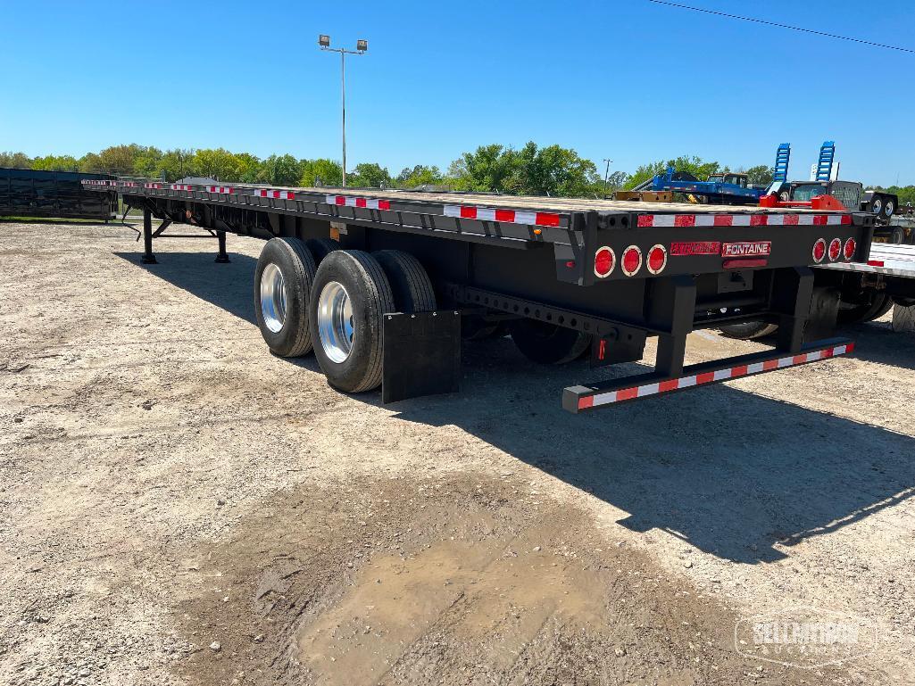2009 Fontaine 48ft Extendable T/A Flatbed Trailer [YARD 1]
