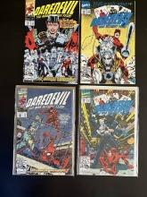 4 Issues Daredevil #305 #306 #307 & #308 Marvel Comics 1992