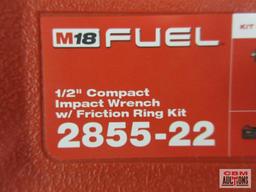 *EMPTY CASE* Fits Milwaukee 2855-22 1/2" Compact Wrench w/ Friction Ring Kit...