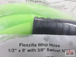 Legacy HFZ1208YW3S Flexilla Whip Hose 1/2" x 8' w/ 3/8" Swivel NPT