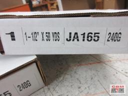 JA165 1-1/2" x 50yd, 240 Grit Emery Shop Roll - Set of 2