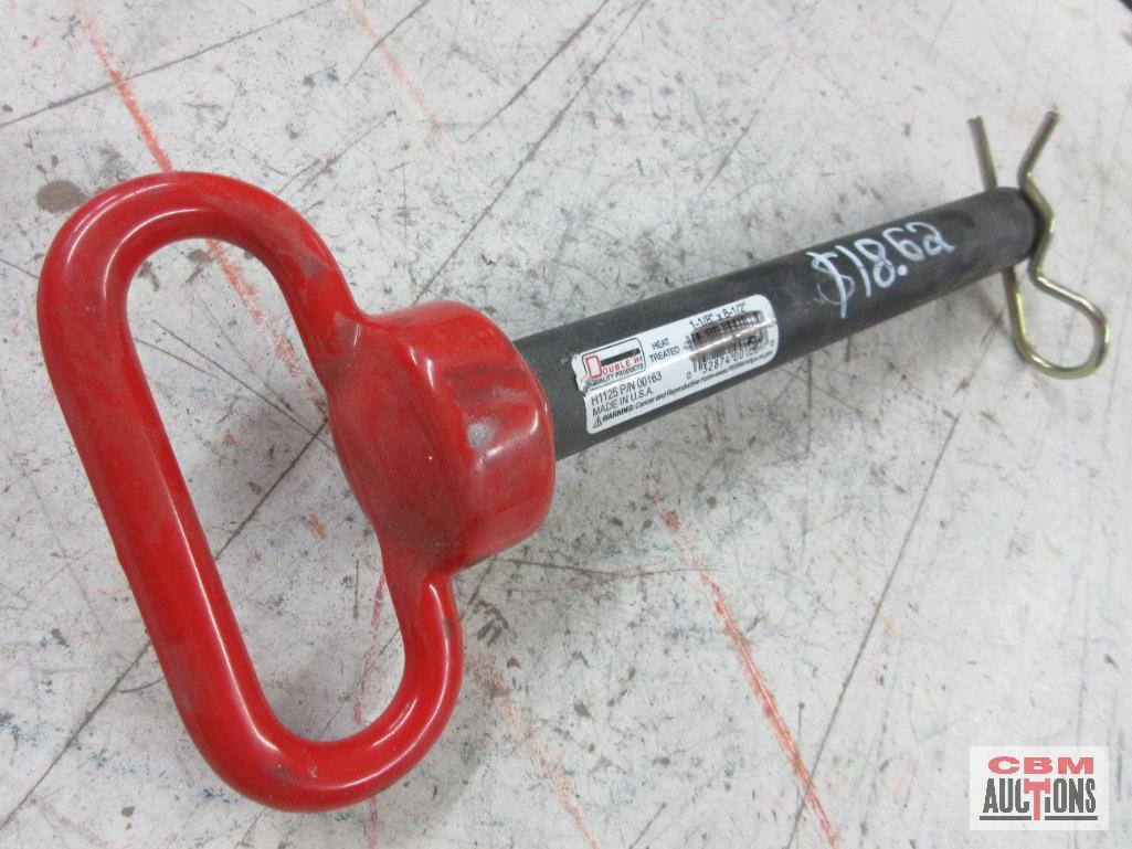 Double HH 00163 Red Handle Hitch Pin 1-1/8" x 8-1/2"