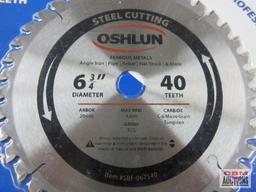 Oshlun SBF-067540 6-3/4" Ferrous Metal Saw Blade, 40 Teeth, Arbor 20mm Oshlun SBF-072536 7-1/4"