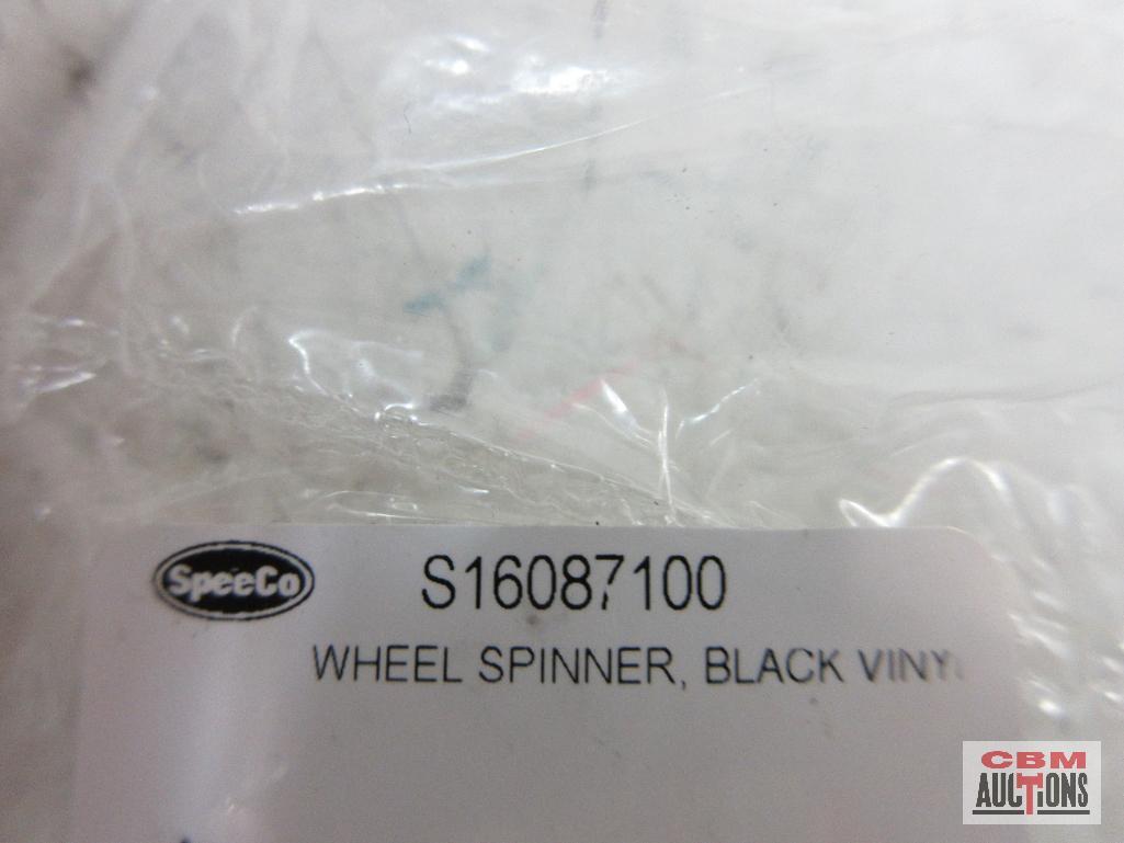 Speeco S16087100 Black Vinyl Wheel Spinner... Speeco...S16087400 Green Vinyl Wheel Spinner...