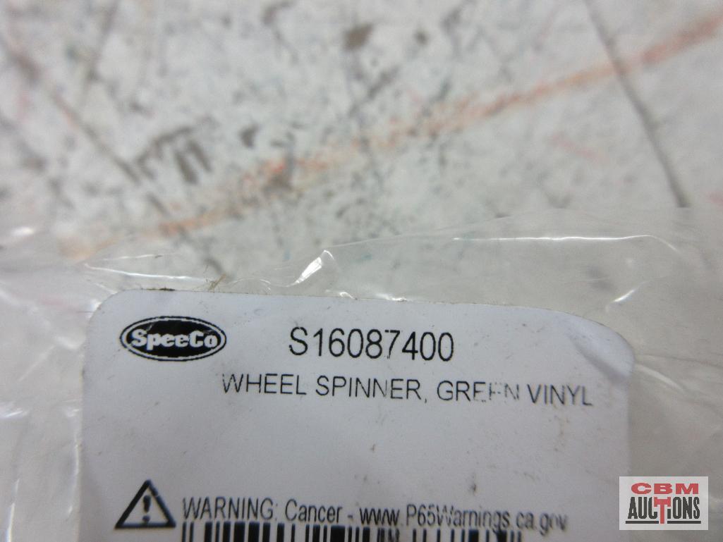 Speeco Red Vinyl Wheel Spinner - Set of 2 Speeco S16087400 Green Vinyl Wheel Spinner