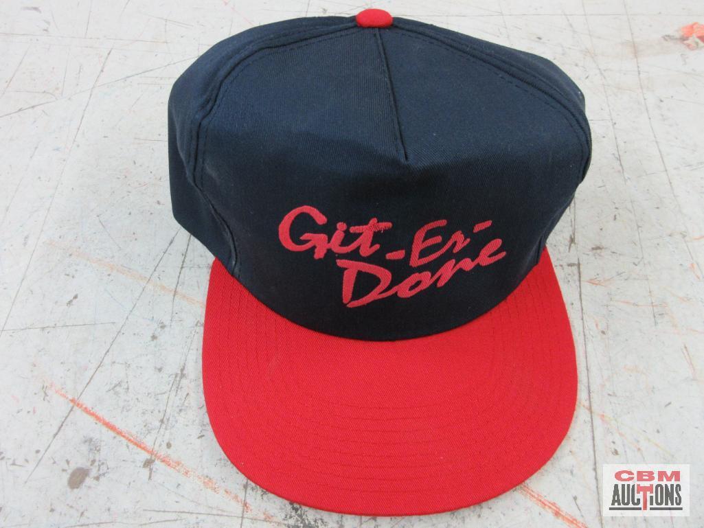 Git-Er-Done -One Size Fits Most Hat IIT 62135 4pc Screwdriver Set Git'er Done Flag 12" x 18" High