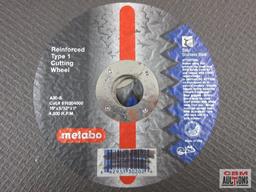 Metabo...Abrasives... 616204000 Steel/Stainless Steel 16" x 5/32" x 1", A30-S, Reinforced Cutting Wh