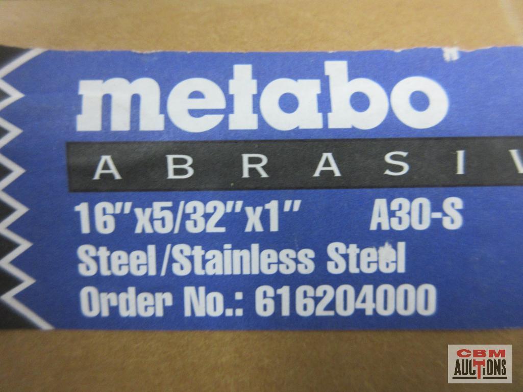 Metabo...Abrasives... 616204000 Steel/Stainless Steel 16" x 5/32" x 1", A30-S, Reinforced Cutting Wh
