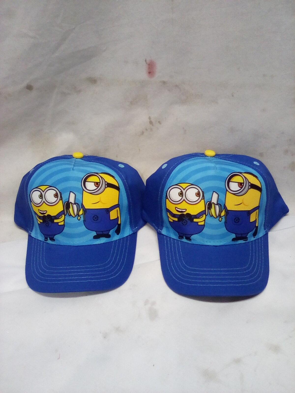 Qty 2 Minions Kids Hat